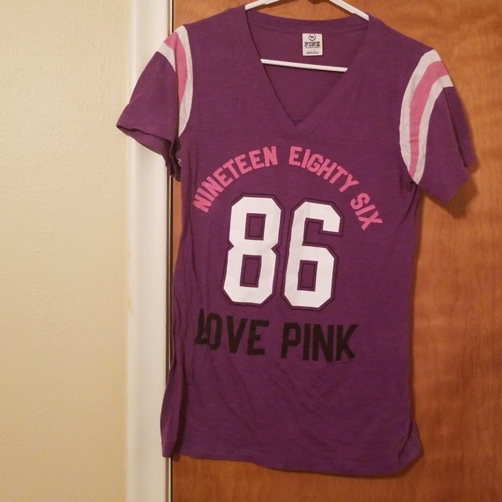 Pink Victoria's secret pink tee